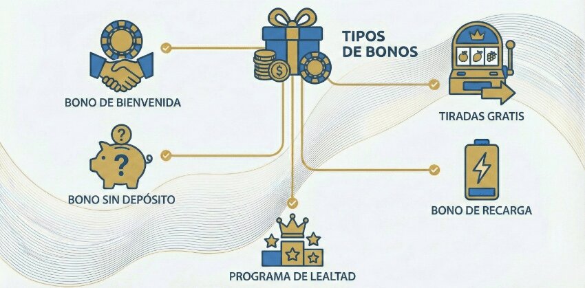 Tipos de bonos de casino